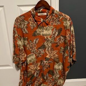 Tommy Bahama print shirt size XL
